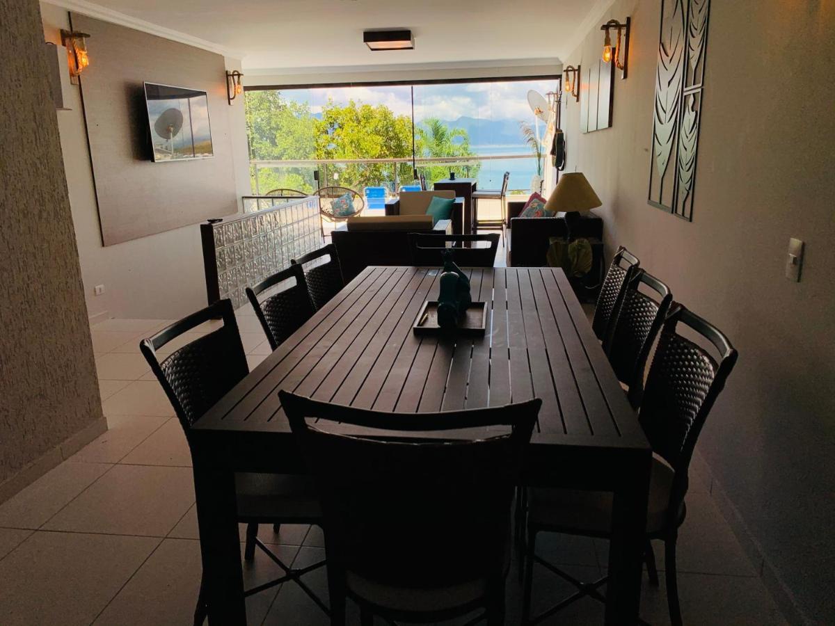 Lindo Duplex Pe Na Areia Com Praia Privativa Caraguatatuba Exteriör bild